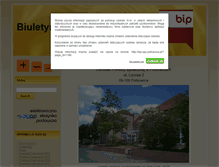 Tablet Screenshot of bip.ops.polkowice.pl