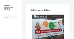 Desktop Screenshot of agencjareklamowa.polkowice.pl